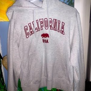Reflex Grey and red california size L sweatshirt